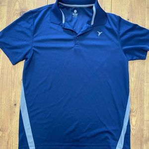 Blue Old Navy Active Polo Shirt